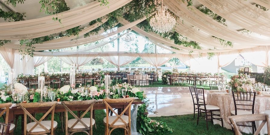 Rustic Wedding, Meet Modern Glam