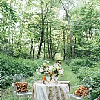 Woodland Birds in Bloom