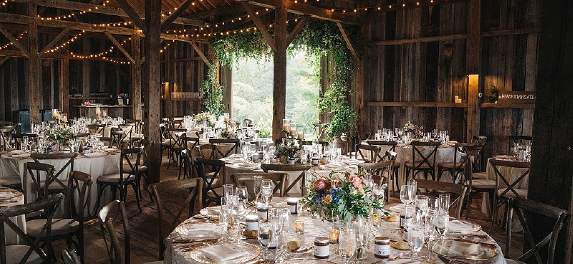 Blissful Barn Wedding