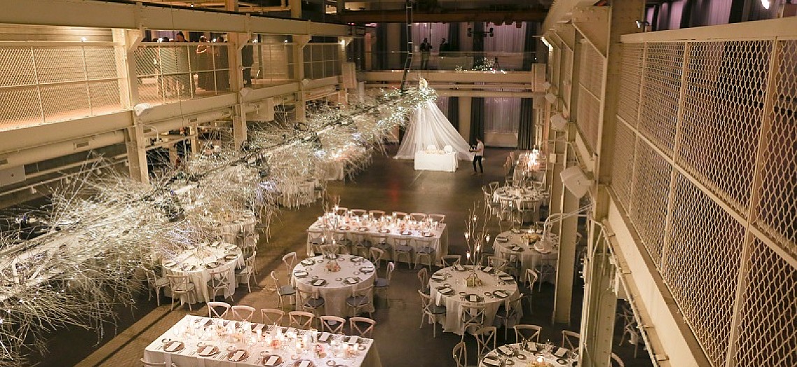 Industrial White Wedding