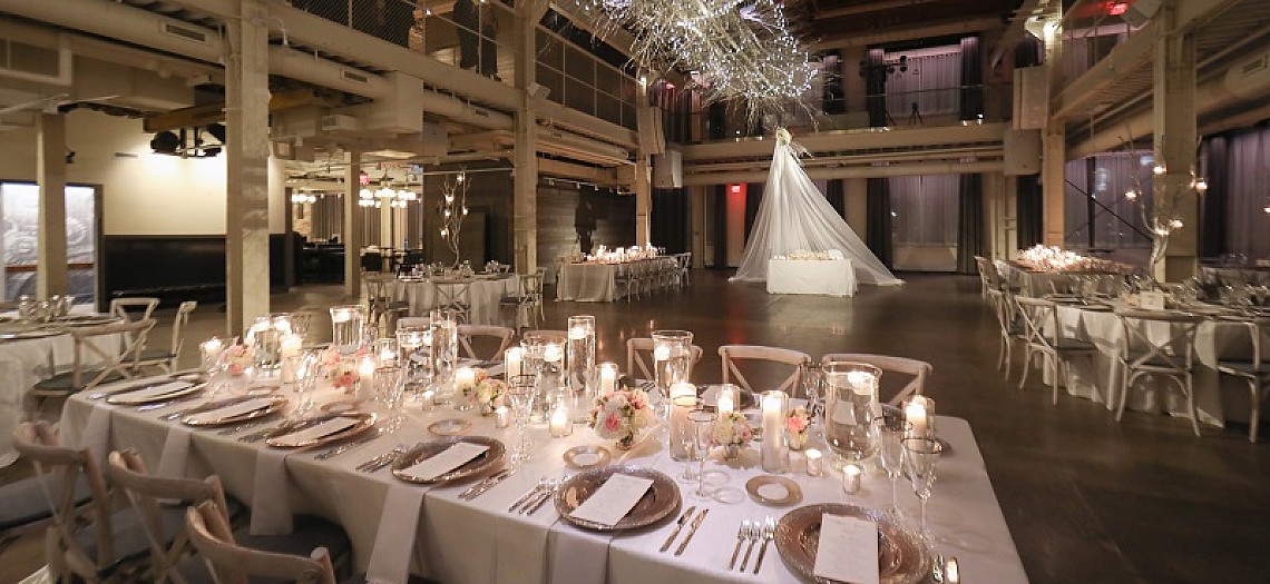 Industrial White Wedding