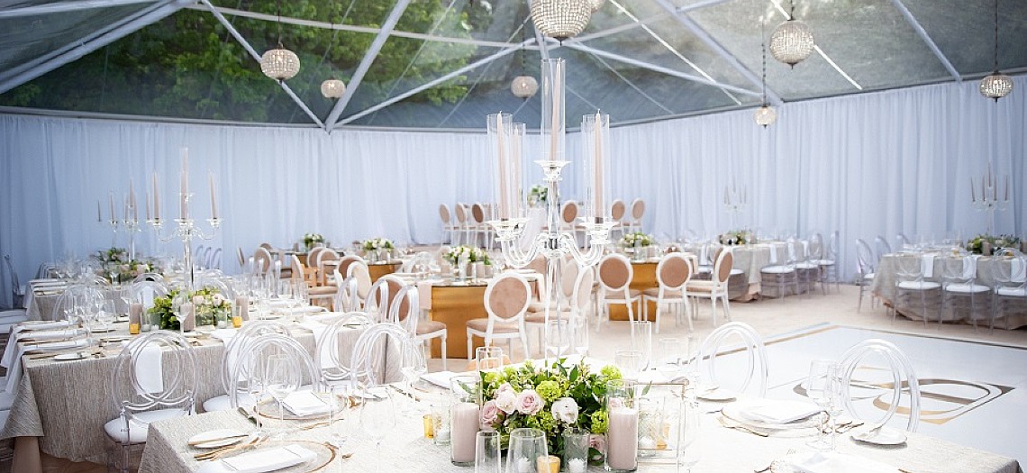 Chic Tented Wedding
