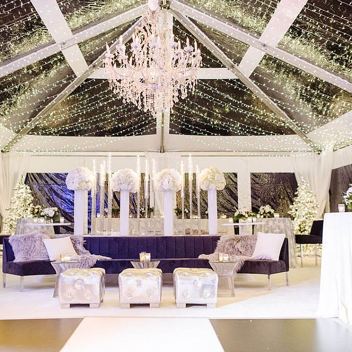 Wisteria & White Winter Wonderland