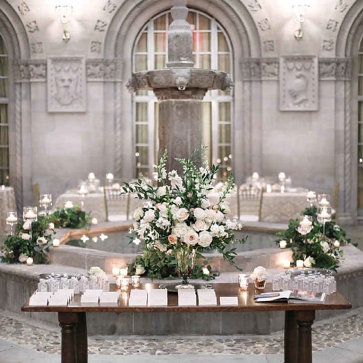 Cashmere Bliss in the Fountain Courtyard