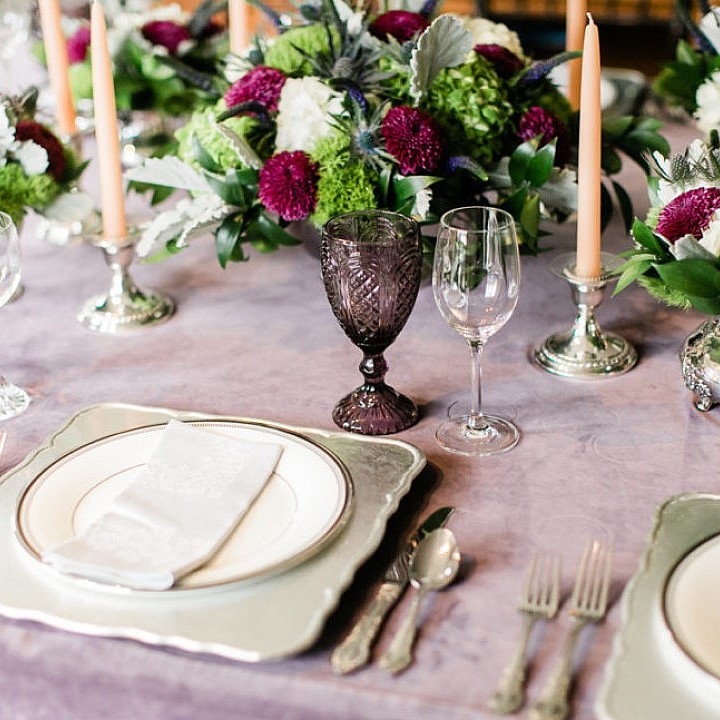 Intimate Jewel Toned Wedding