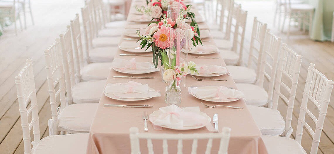 Southern Belle with Blush Tones