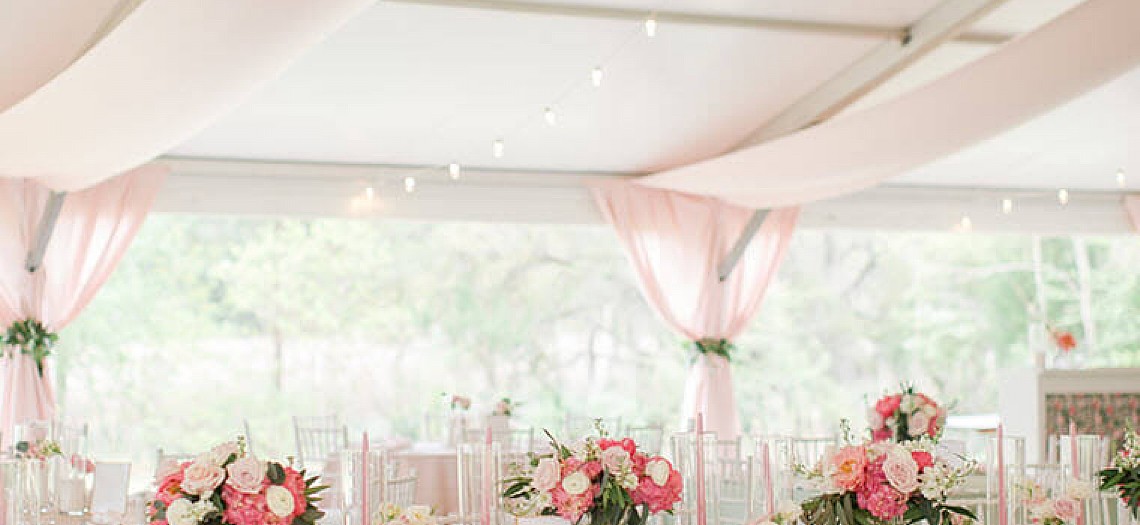 Southern Belle with Blush Tones
