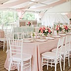 Southern Belle with Blush Tones