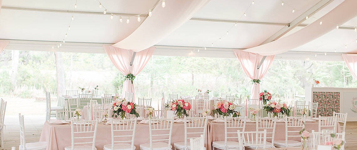 Southern Belle with Blush Tones