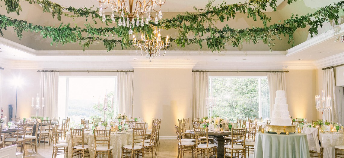 Garden Vibes in the ballroom