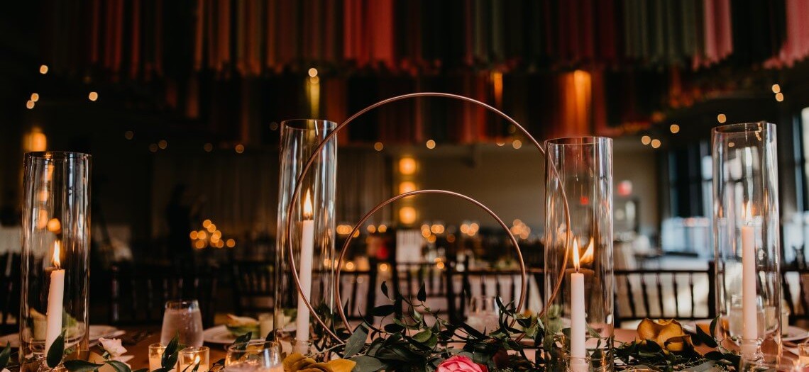 Warm & Romantic Industrial Wedding