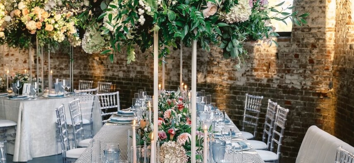 A Blue-Hued Wedding Wonderland