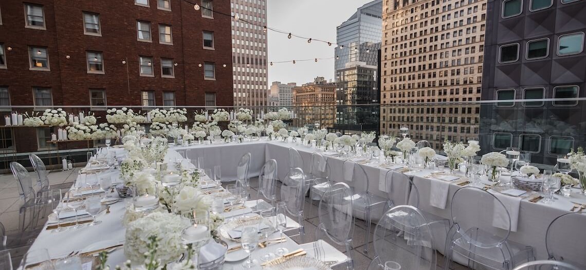 Rooftop Romance Above the City