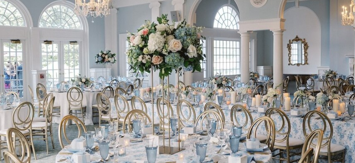 Wrapped in Toile: A Soft Blue Love Story