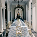Wrapped in Toile: A Soft Blue Love Story