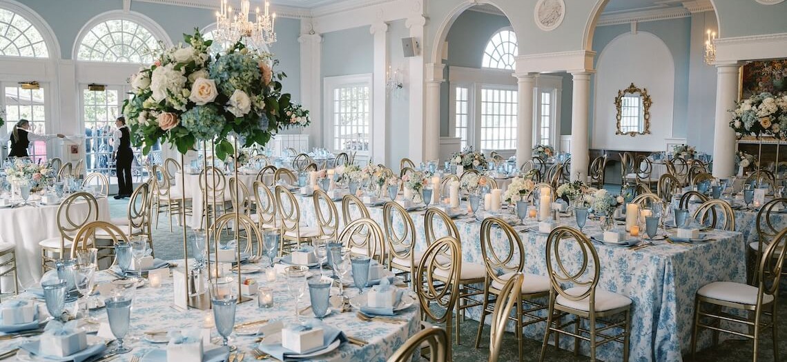 Wrapped in Toile: A Soft Blue Love Story