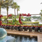 Chic Stripes & Velvet Touches in Florida