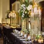 Chic Contrast: Luxe Linens & Bold Decor