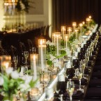 Chic Contrast: Luxe Linens & Bold Decor