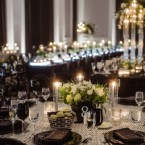 Chic Contrast: Luxe Linens & Bold Decor