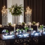 Chic Contrast: Luxe Linens & Bold Decor