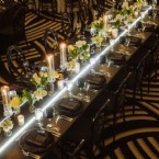 Chic Contrast: Luxe Linens & Bold Decor