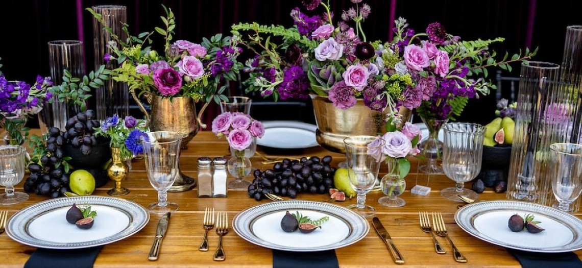 Rich in Plum: A Velvet-Infused Georgia Wedding