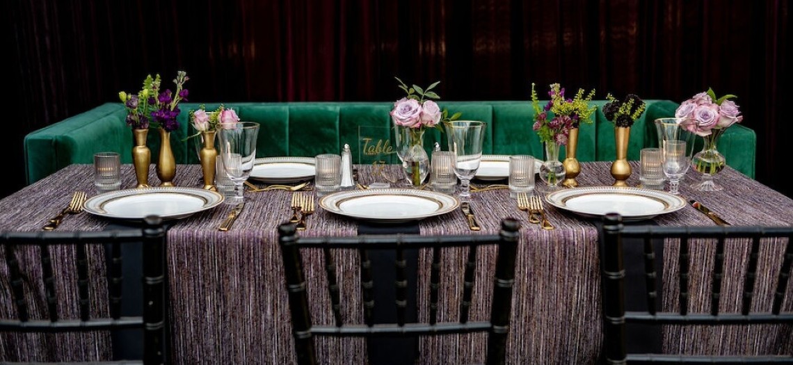 Rich in Plum: A Velvet-Infused Georgia Wedding