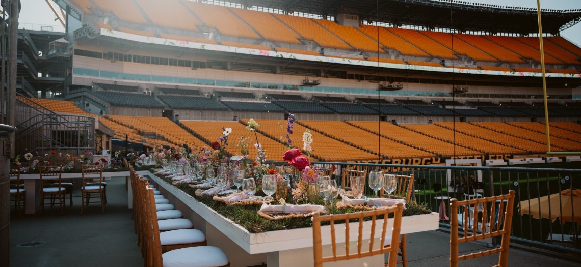 Touchdown Celebration on the Field