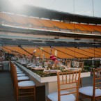 Touchdown Celebration on the Field