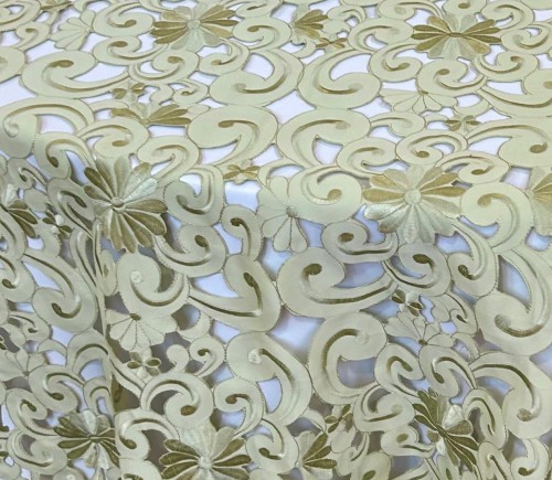 Sage Cutwork Lace