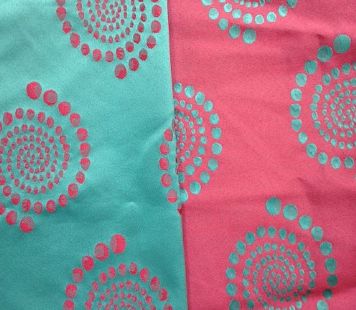 Turquoise Pink Kaleidoscope