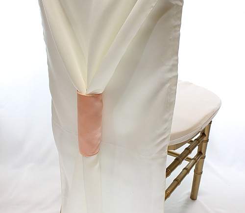 Ivory Lamour Chiavari Bishop Tuxedo Chair Back