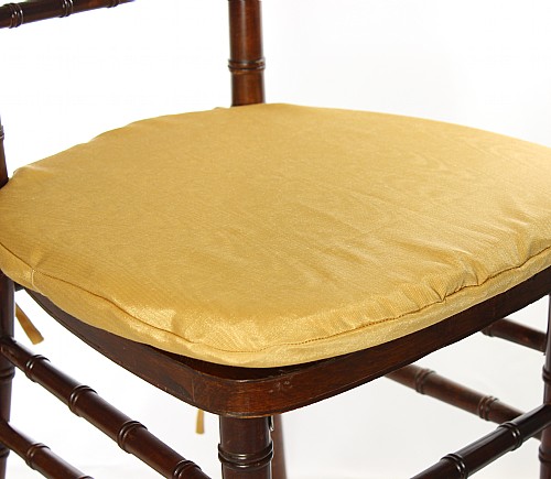 Moire Bengaline Seat Cushion Covers