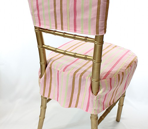 Bold Stripe Chiavari Bikini Chair Cap