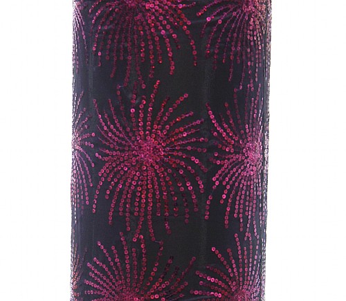 Plum Destiny Tall Cylinder Shade