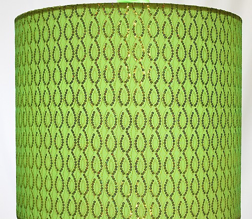 Apple Green Helix Short Cylinder Shade