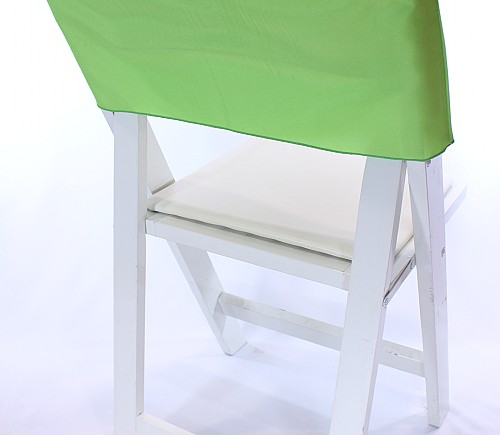 Lime Polyester Folding Chair Cap