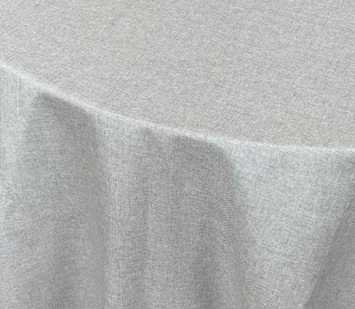 Silver Sparkling Linen