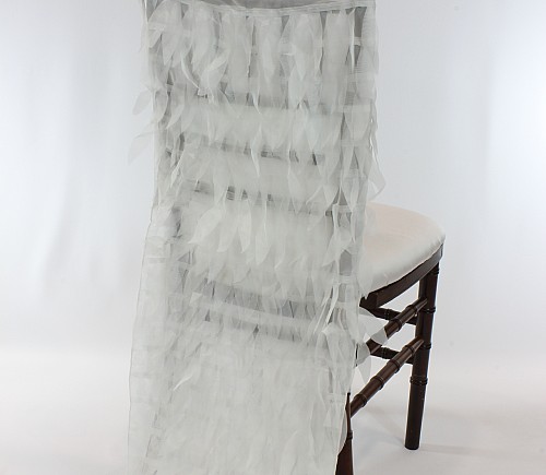 Vanilla Feathers Chiavari Tuxedo Chair Backs