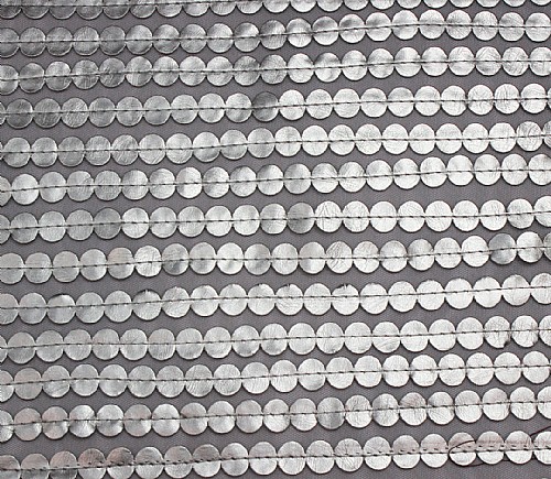 Silver Punched Leather