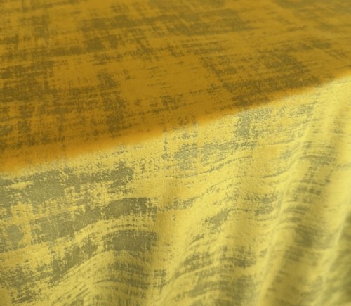 Ochre Distressed Velvet