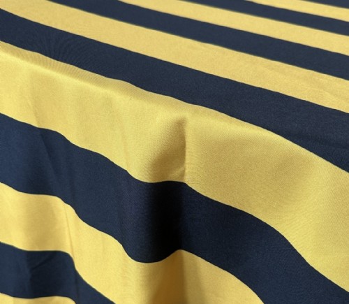 Black & Ochre Formal Stripe