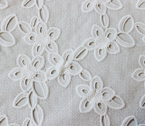 White Floral Lace