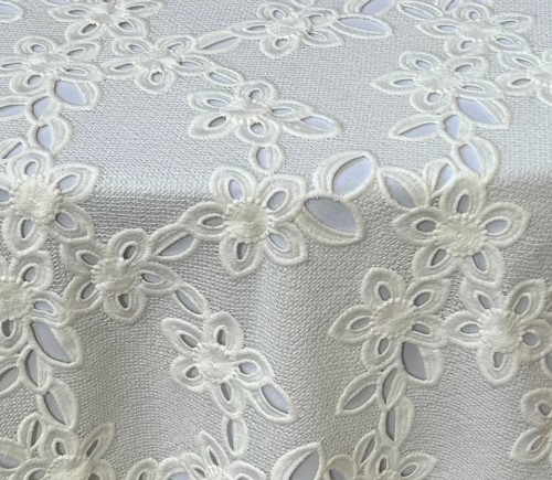 White Floral Lace