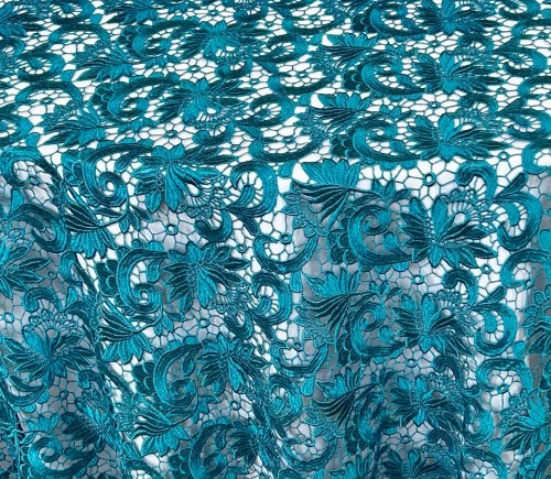 Teal Lace