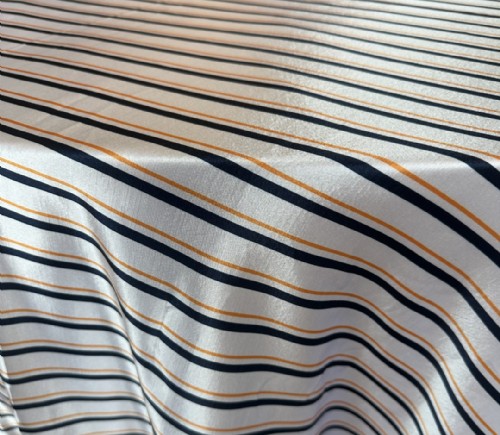 Navy & Orange Stripe Majestic
