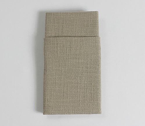 Taupe Panama Dinner Napkin