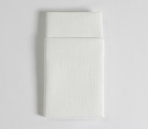 White Panama Dinner Napkin