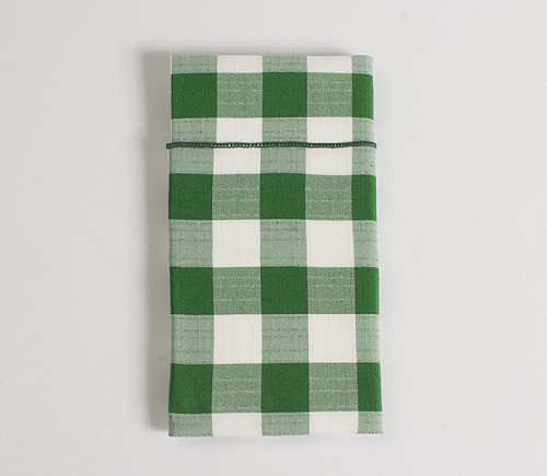 Hunter Check Dinner Napkin